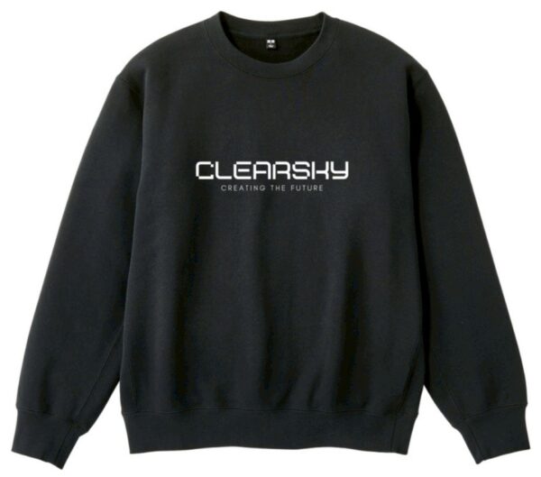 トレーナー  ClearSky Logo Sweat（Black）