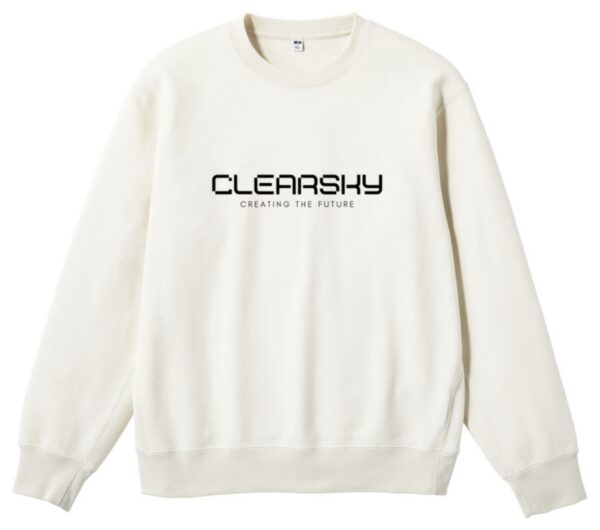 トレーナー  ClearSky Logo Sweat（White）