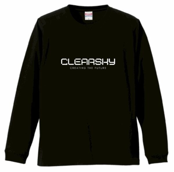 ロングTシャツClearSky Logo Long Tee（Black）