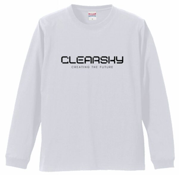 ロングTシャツClearSky Logo Long Tee（White）